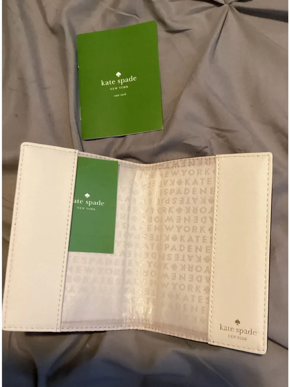 Kate Spade Laurel Way Saffiano leather passport holder